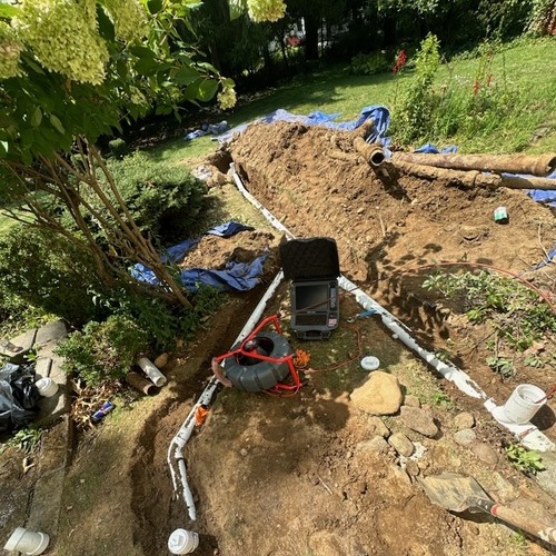 Sewer line replacement